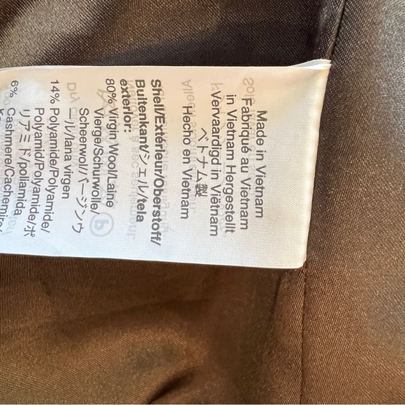 Women’s J Crew Double-Breasted Topcoat Size OP - Picture 8 of 8